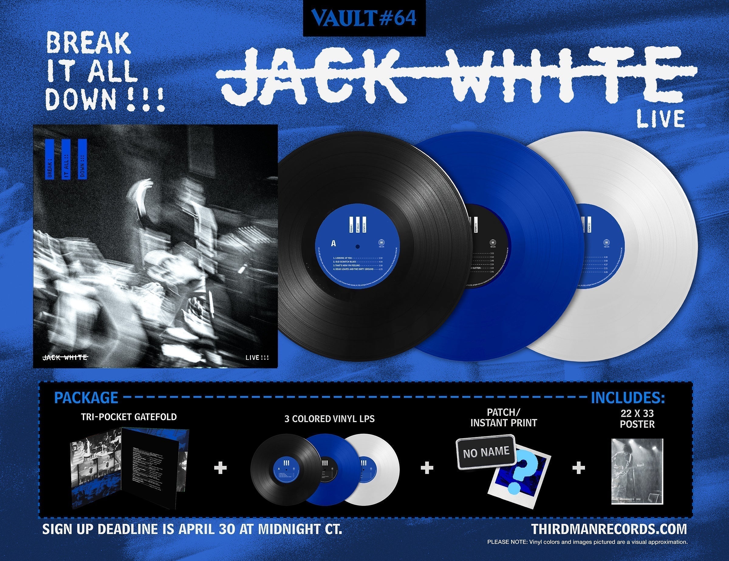 Vault #64: Jack White - Break It All Down!!! – Third Man Records