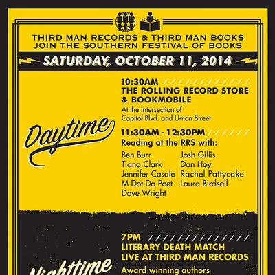 Rolling Record Store at the Southern Festival of Books