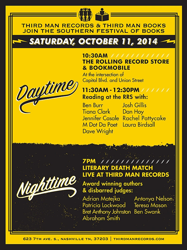 Rolling Record Store at the Southern Festival of Books