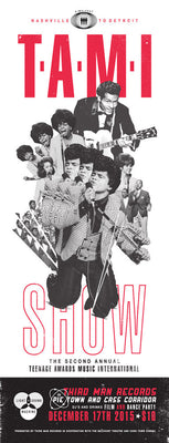 LIGHT + SOUND MACHINE PRESENTS THE SECOND ANNUAL SCREENING — AND FIRST ANNUAL SIMULCAST — OF THE T.A.M.I. SHOW