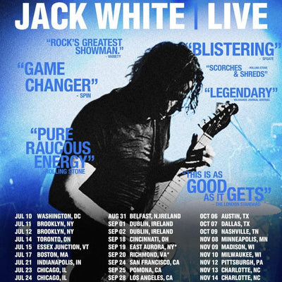 VAULT PRESALE INFO FOR JACK WHITE - NORTH AMERICA, UK, IRELAND