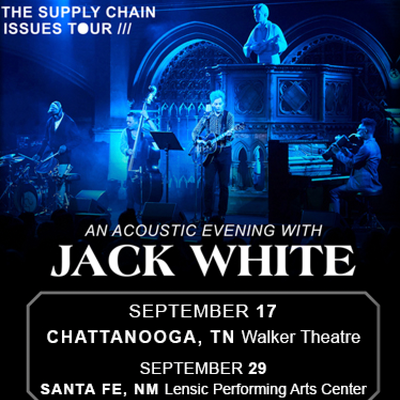 VAULT PRESALE FOR TWO ACOUSTIC JACK WHITE SHOWS
