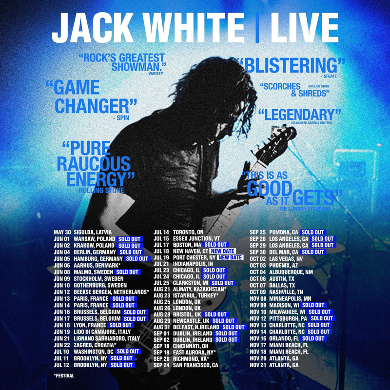 TWO Newly Added Jack White Shows!