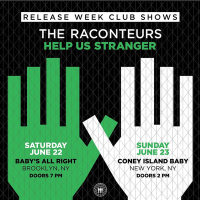 RACONTEURS NY CLUB SHOWS