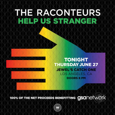 THE RACONTEURS INTIMATE SHOW IN LOS ANGELES TONIGHT