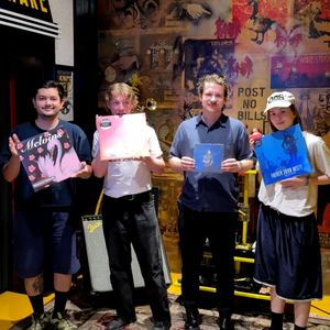 The Belair Lip Bombs Stop By Third Man Records Nashville