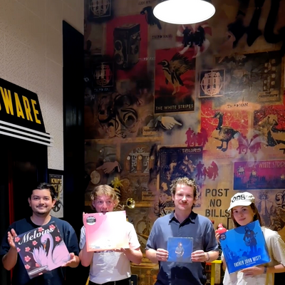 The Belair Lip Bombs Stop By Third Man Records Nashville