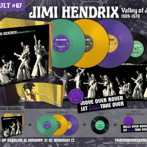Introducing Vault Package #67: Jimi Hendrix Valley of Jams 1969-1970