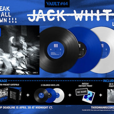 INTRODUCING VAULT PACKAGE #64: JACK WHITE - BREAK IT ALL DOWN!!!