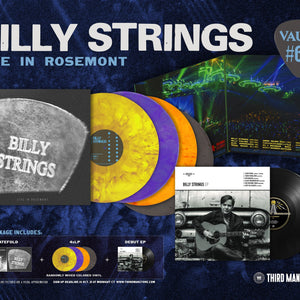 Third Man Records, In Collaboration With Reprise Records, Announces Vault Package #66: Billy Strings Live In Rosemont + The Self-Titled EP
