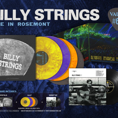 Introducing Vault Package #66: Billy Strings Live In Rosemont + The Self-Titled EP