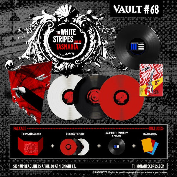 Introducing Vault Package #68: The White Stripes Live in Tasmania