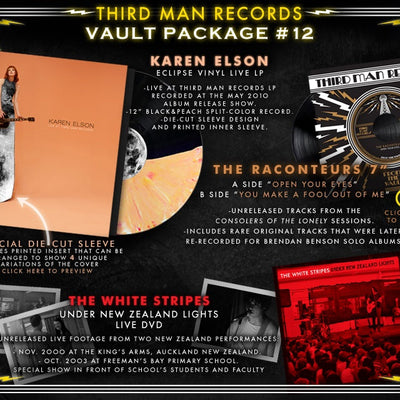 Vault #12: Karen Elson - Eclipse Vinyl Live LP