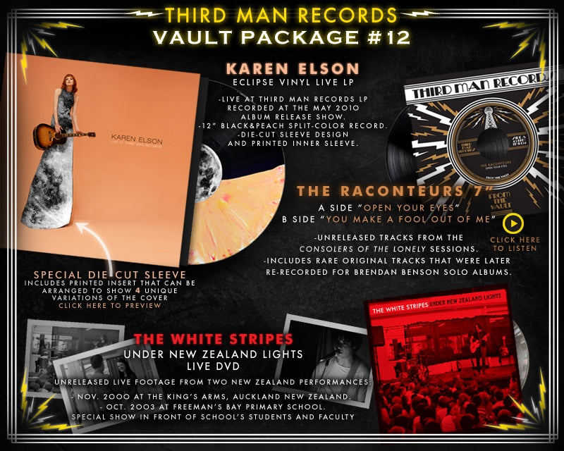 Vault #12: Karen Elson - Eclipse Vinyl Live LP