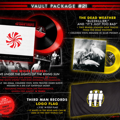 Vault #21: The Dead Weather - Buzzkiller w/ It's Just Too Bad & The White Stripes - Live Under The Lights Of The Rising Sun