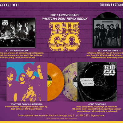 Vault #41: The Go - Whatcha Doin' 20th Anniversary Remix Redux