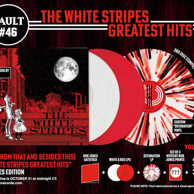INTRODUCING VAULT PACKAGE #46: THE WHITE STRIPES GREATEST HITS
