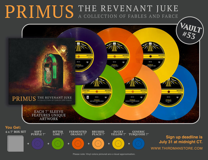 INTRODUCING VAULT PACKAGE #53: PRIMUS "THE REVENANT JUKE"