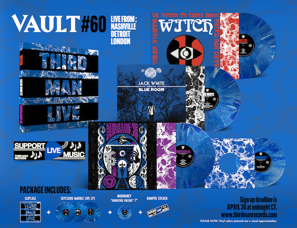 INTRODUCING VAULT PACKAGE #60: THIRD MAN LIVE