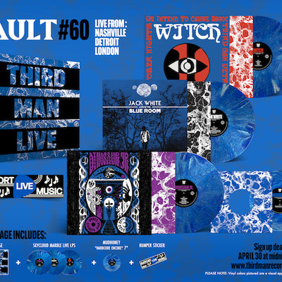 THIRD MAN RECORDS ANNOUNCES VAULT PACKAGE #60: THIRD MAN LIVE