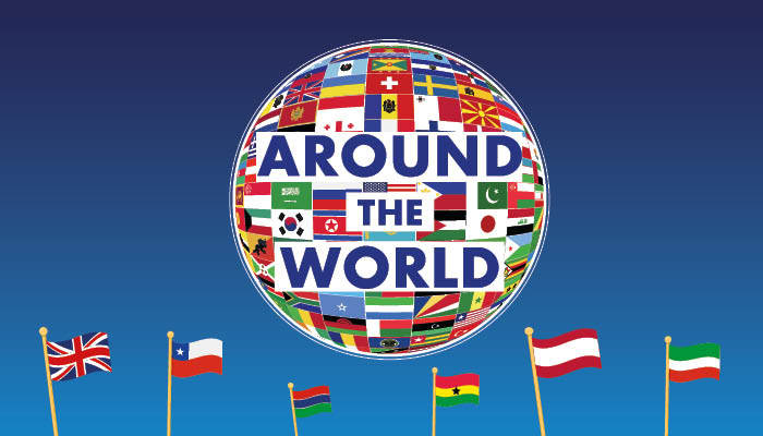 AROUND THE WORLD WITH FATS KAPLIN