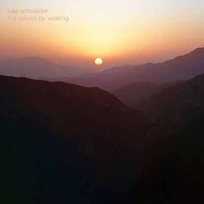 LUKE SCHNEIDER ANNOUNCES IT IS SOLVED BY WALKING EP, OUT DIGITALLY ON THIRD MAN RECORDS JULY 21ST