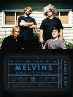 The Melvins & Pokey LaFarge Tickets Now on Sale