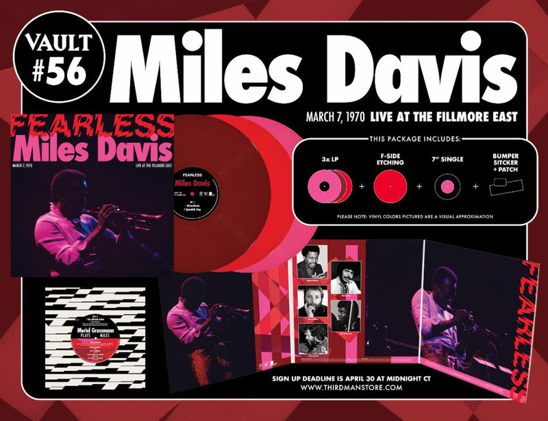 INTRODUCING VAULT PACKAGE #56: MILES DAVIS - FEARLESS
