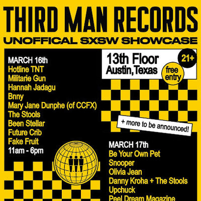 THIRD MAN RECORDS ANNOUNCES TWO-DAY BLOWOUT DURING SXSW 2023