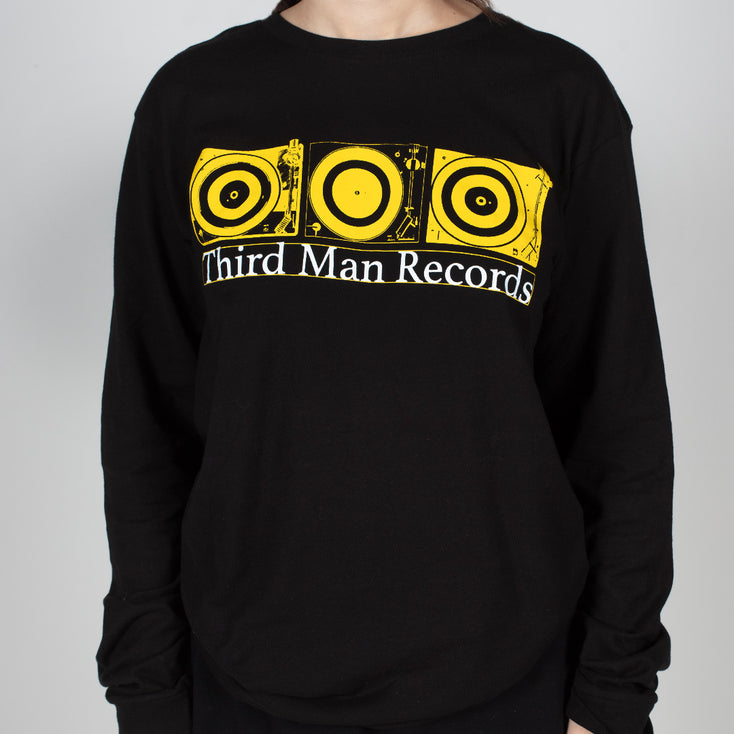 Three Turntables Long Sleeve T-Shirt