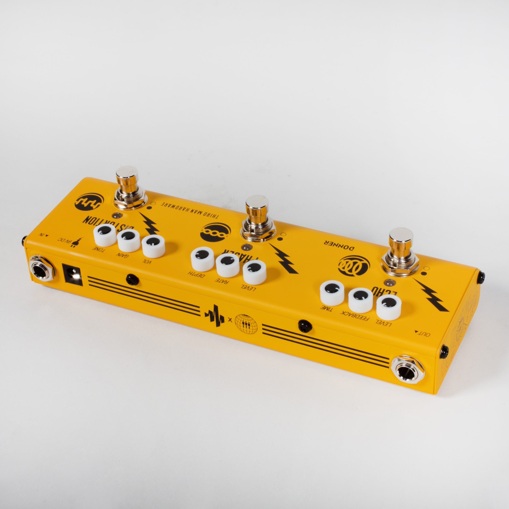 Third Man Hardware x Triple Threat Donner Effects Pedal (Limited Edition Yellow)
