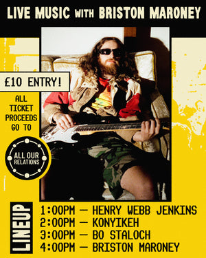 Record Store Day Live - Briston Maroney w/ Bo Stalloch, Konyikeh & Henry Webb-Jenkins