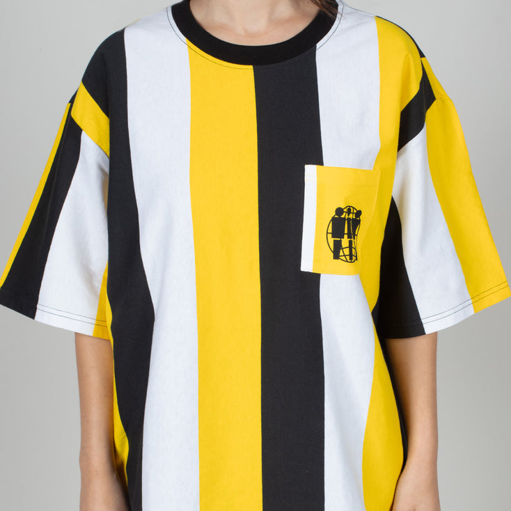 Block Stripe Pocket T-Shirt