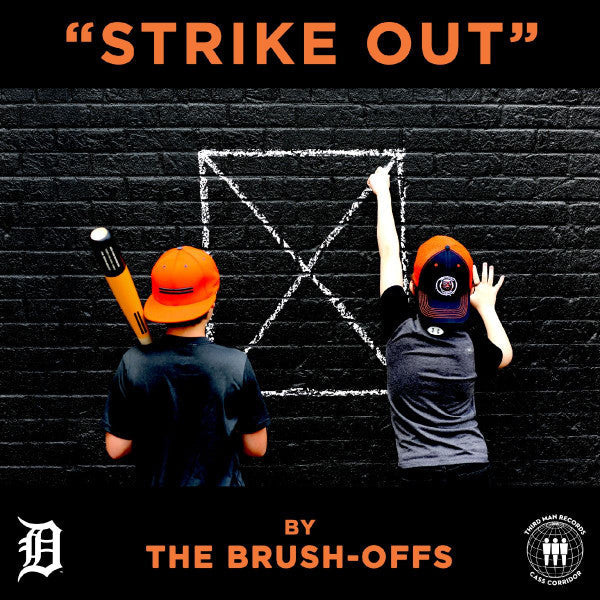The Brushoffs 7" Limited Edition Blue/Orange Split Vinyl