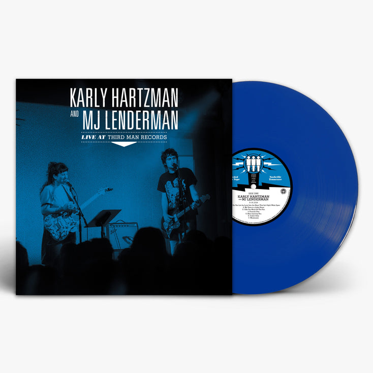 Karly Hartzman & MJ Lenderman Live at Third Man Records - Opaque Blue Vinyl
