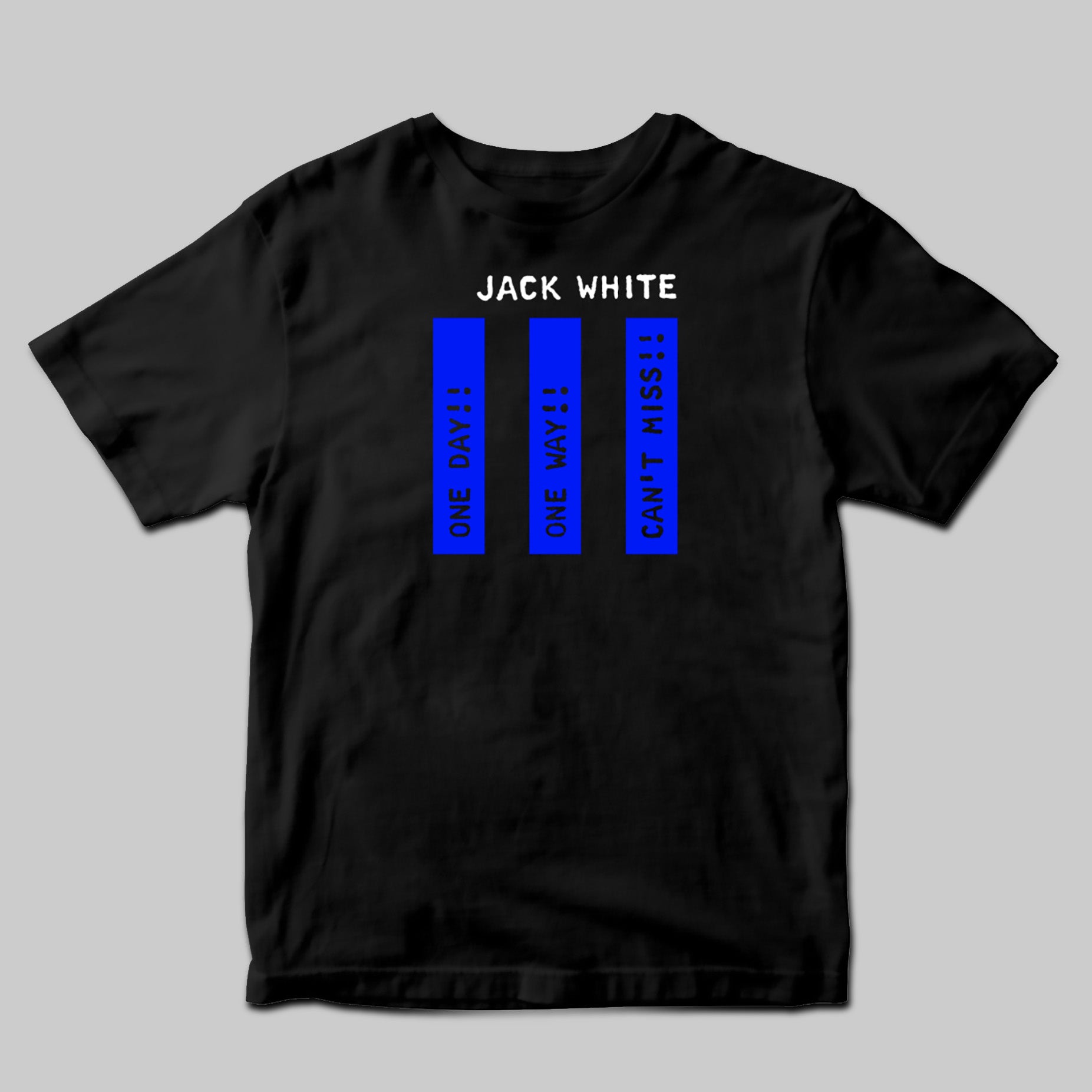 Three Bar No Name T-Shirt – Third Man Records – Official UK/EU Store