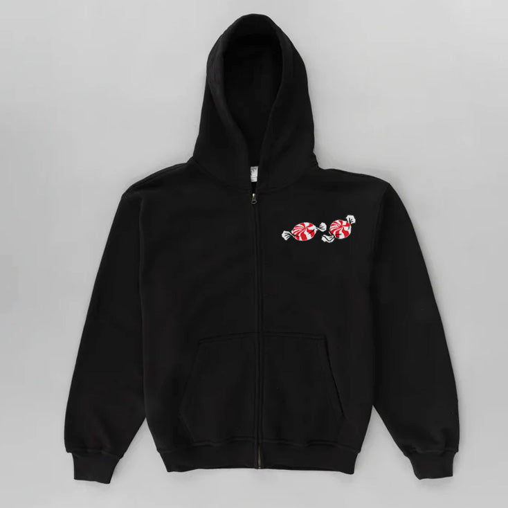 The White Stripes Peppermint Twist Zip Hoodie