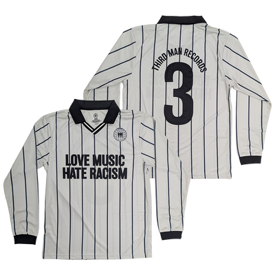 Love Music Hate Racism x TMR Football Jersey