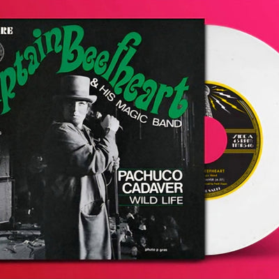 Vault 36 Captain Beefheart & His Magic Band Pachuco Cadaver b/w Wild Life 7" White Vinyl