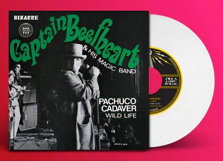 Vault 36 Captain Beefheart & His Magic Band Pachuco Cadaver b/w Wild Life 7" White Vinyl