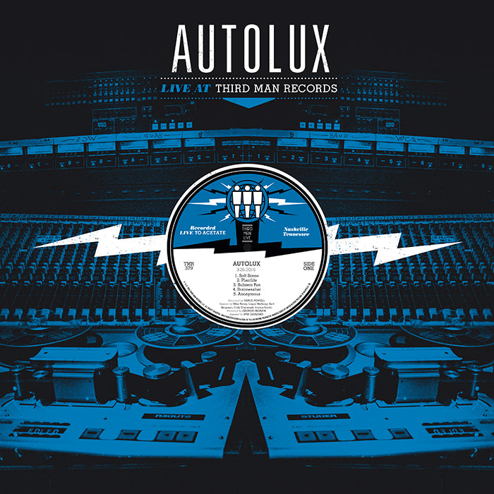 Autolux Live at Third Man Records (Limited Edition Black & Blue Vinyl)