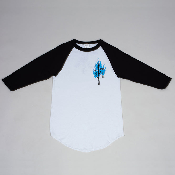 On Fire From Within Raglan