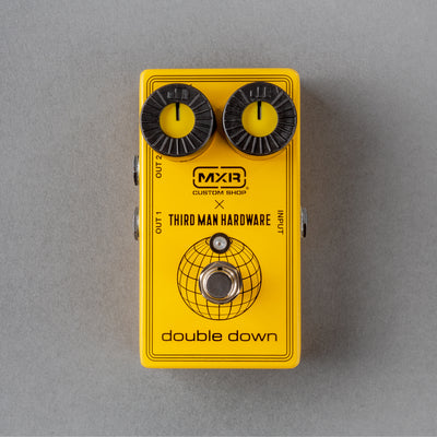 MXR Limited Edition Yellow Double Down Pedal