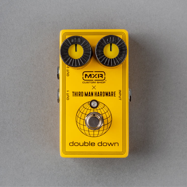 MXR Limited Edition Yellow Double Down Pedal