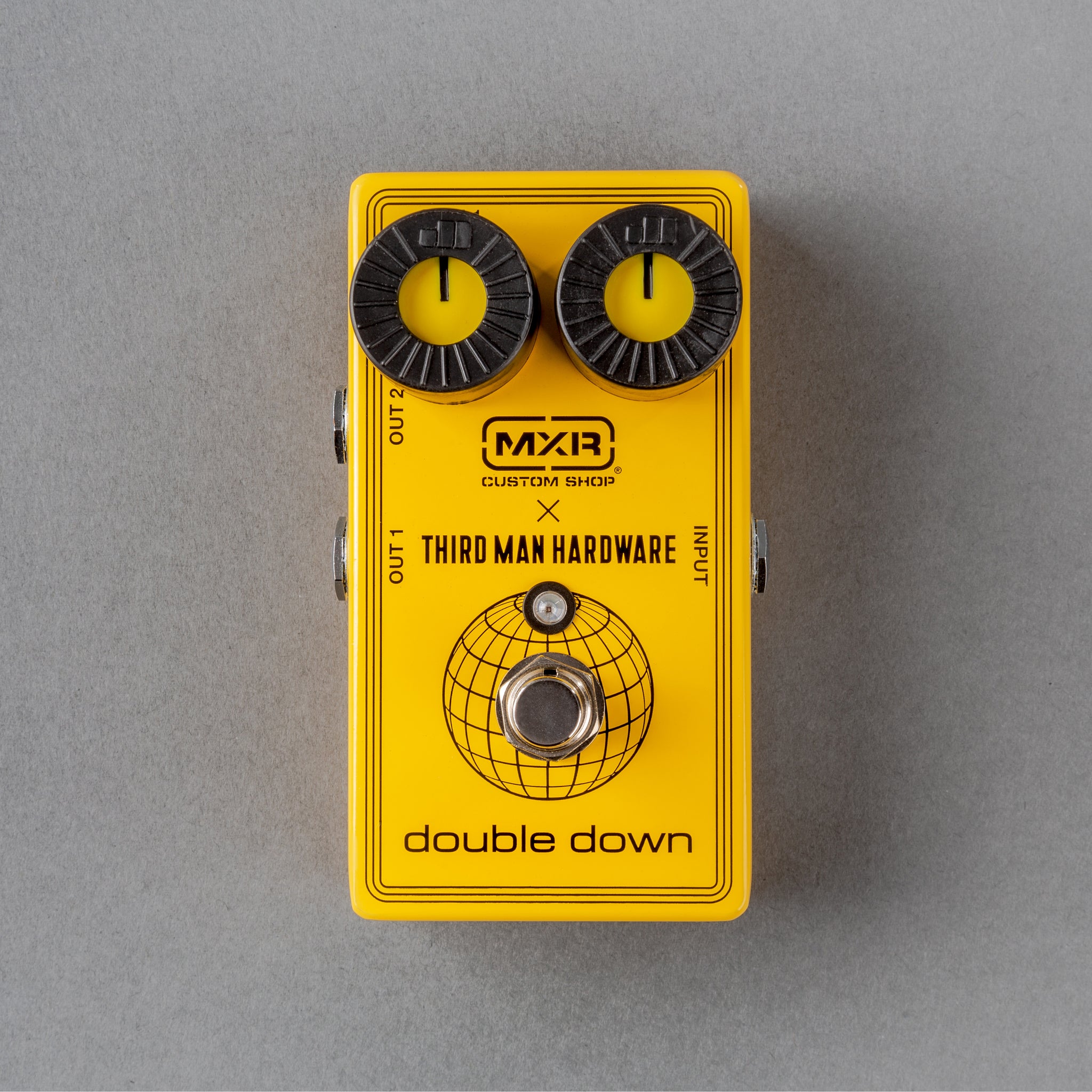 Third Man Records x MXR Limited Edition Yellow Double Down Pedal 