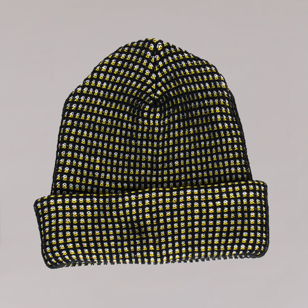 Tri-Color Grid Rib Hat