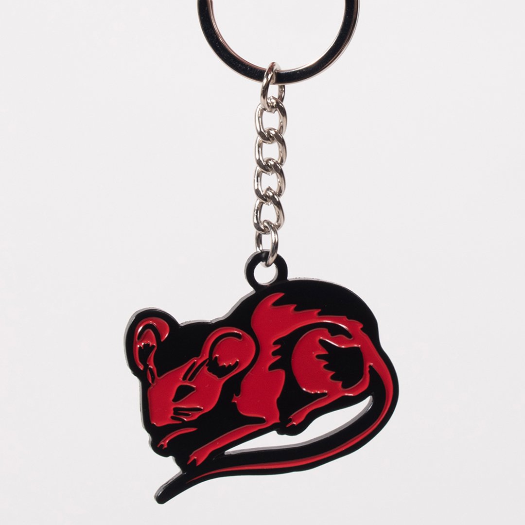 Smell a Rat Keychain