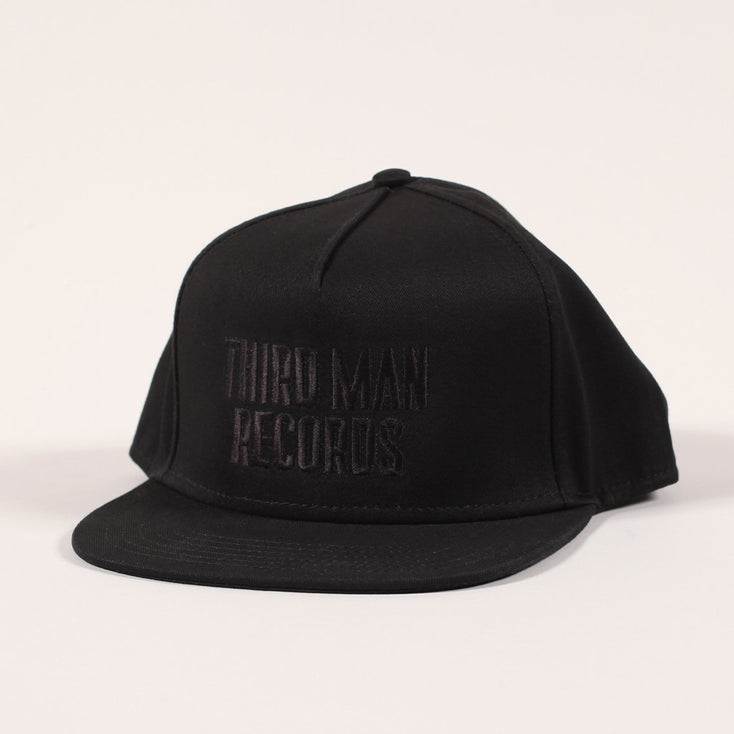 Black on Black Flat Bill Hat