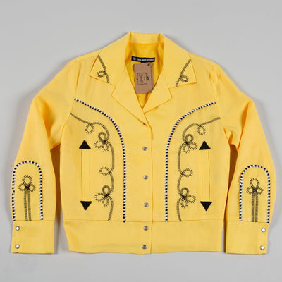 x H Bar C Slim Cut Yellow Bolero