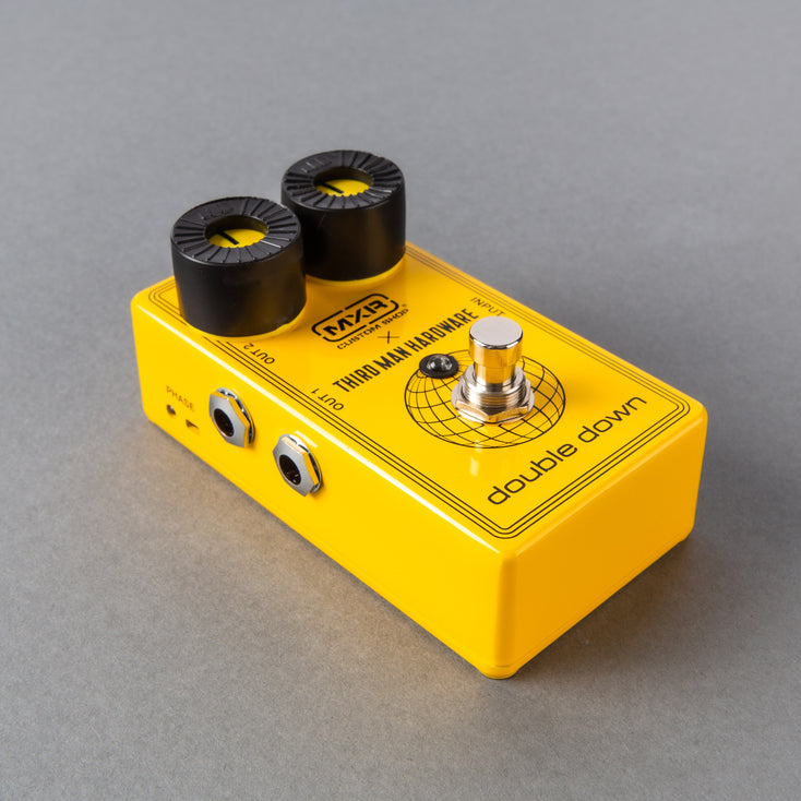MXR Limited Edition Yellow Double Down Pedal